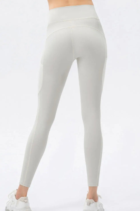 'Blythe' High Waist Slim Fit Leggings - Celes Fashion